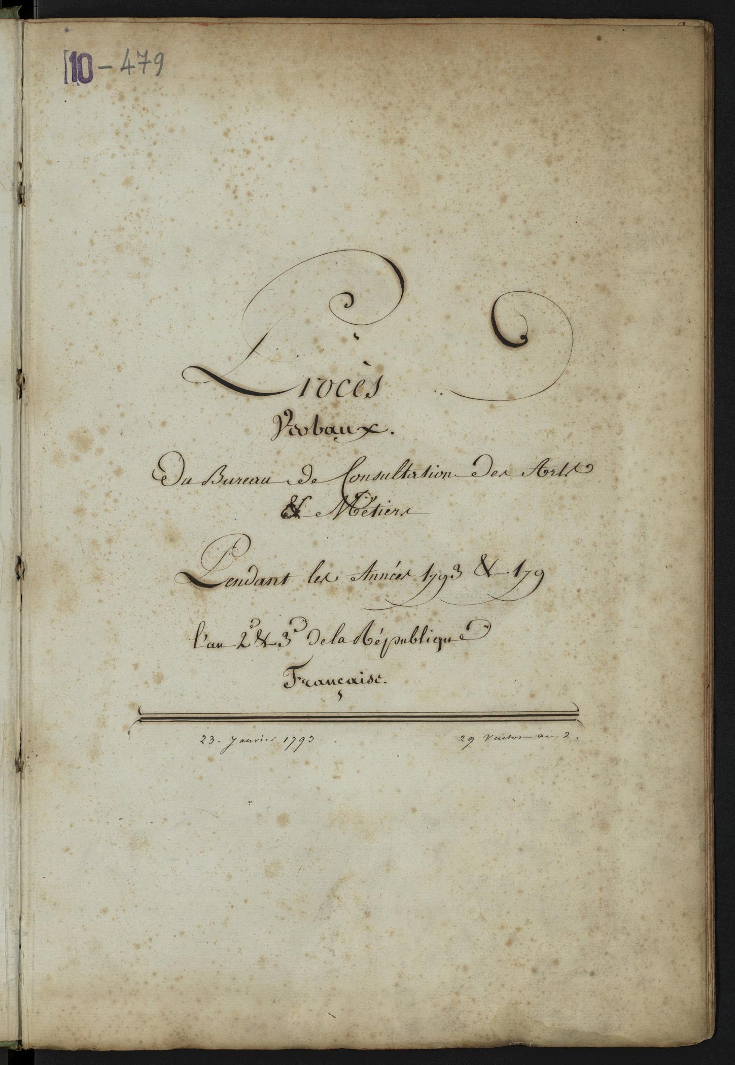 Page de titre du 10_479