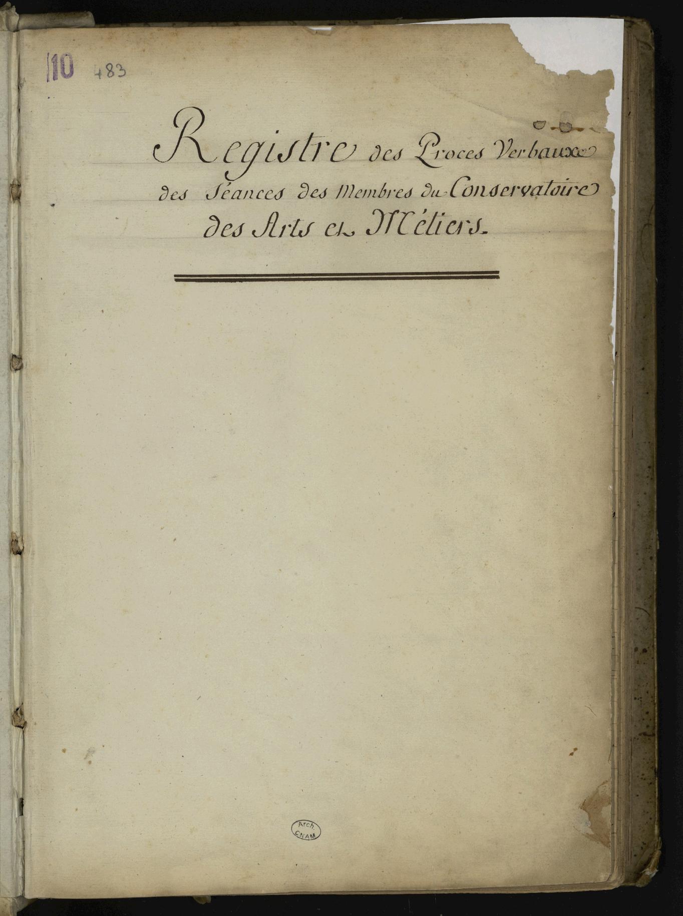Page de titre du 10_483