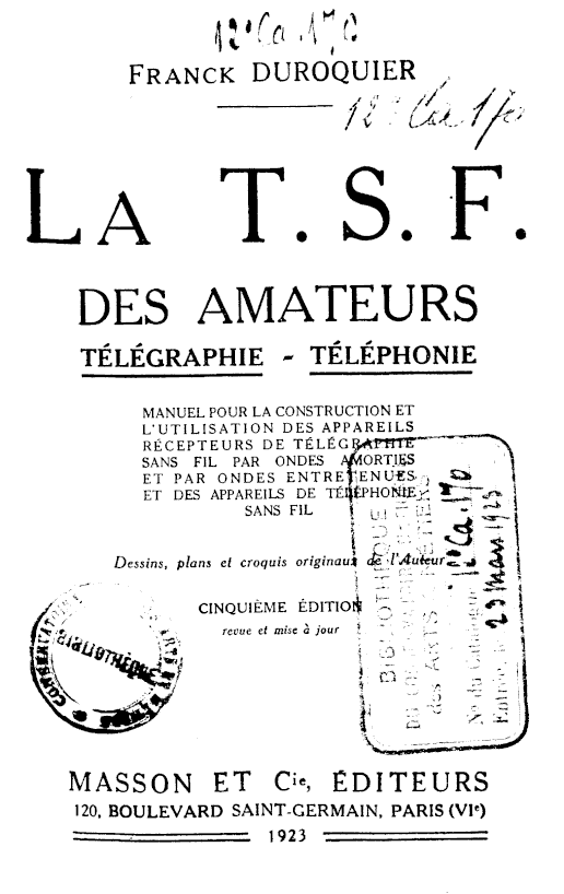 Page de titre du 12CA170