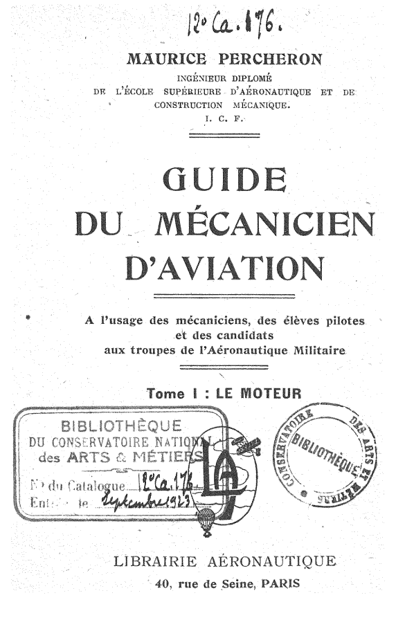 Page de titre du 12CA176