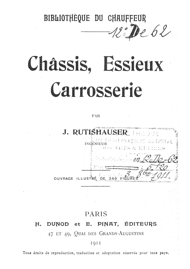 Page de titre du 12DE62