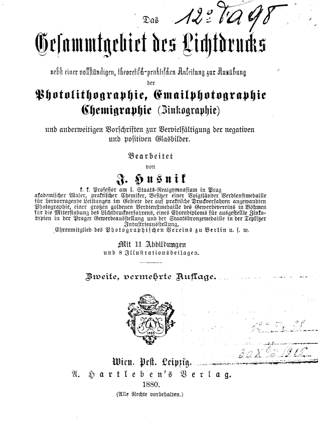 Page de titre du 12FA98