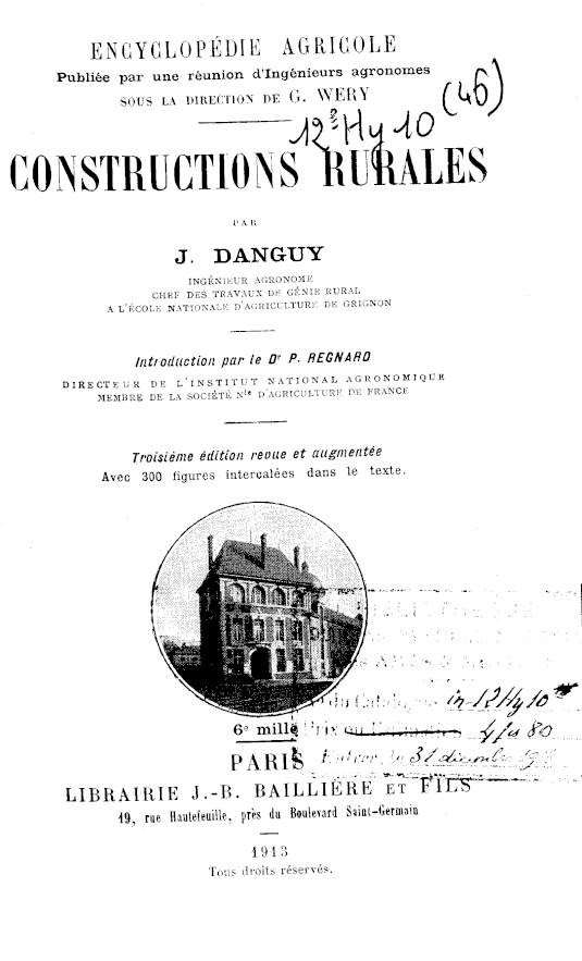 Page de titre du 12HY10.46