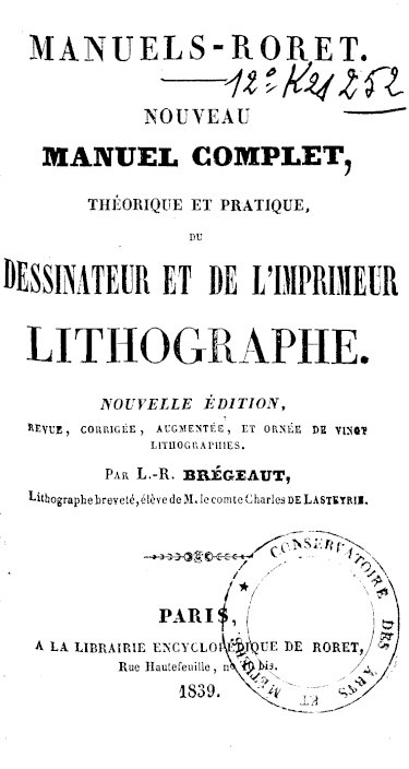 Page de titre du 12K21.252.1