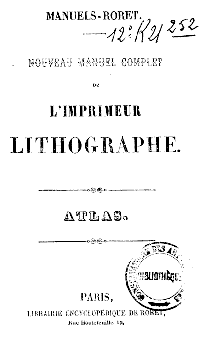 Page de titre du 12K21.252.2