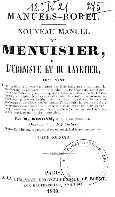 Page de titre du 12K21.275.2