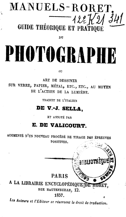 Page de titre du 12K21.341