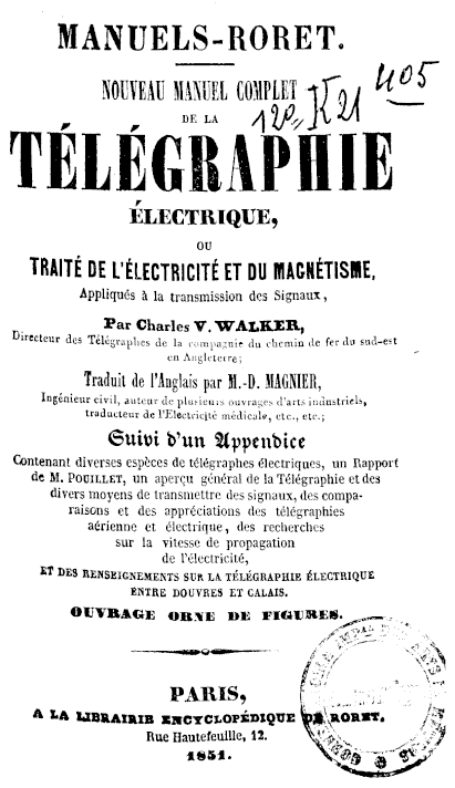 Page de titre du 12K21.405