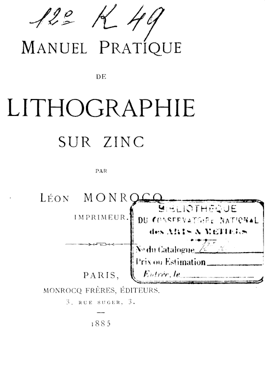 Page de titre du 12K49