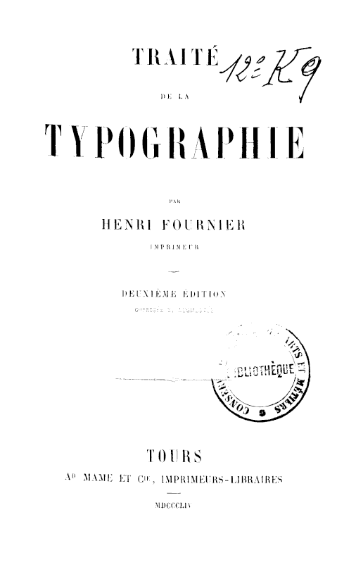 Page de titre du 12K9