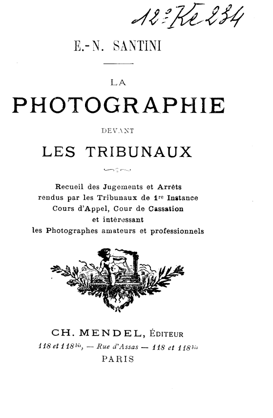 Page de titre du 12KE234