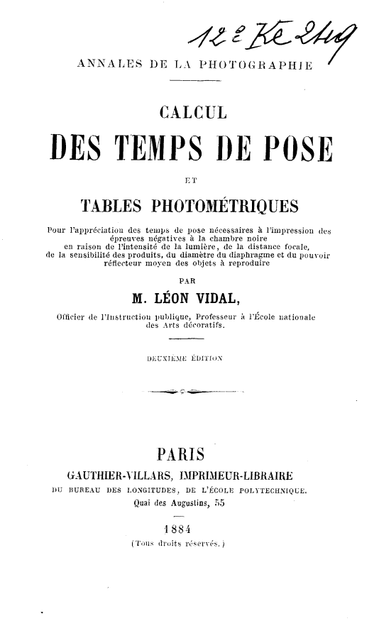 Page de titre du 12KE249