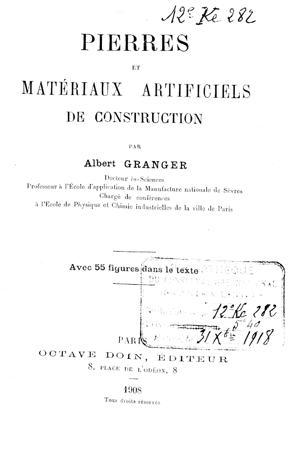 Page de titre du 12KE282