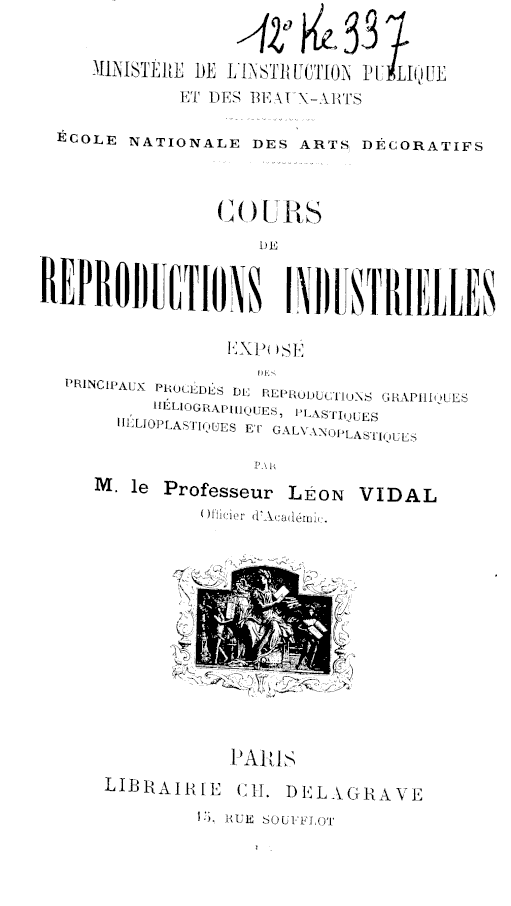 Page de titre du 12KE337