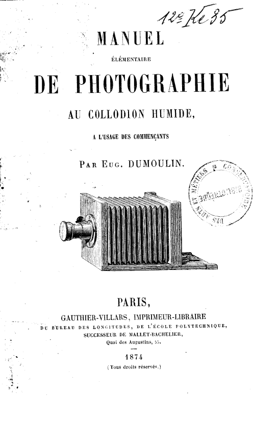 Page de titre du 12KE35