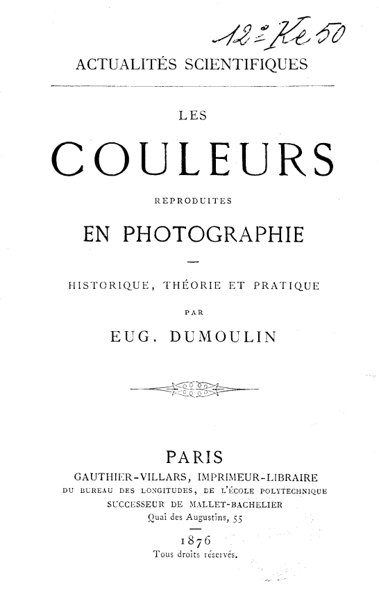 Page de titre du 12KE50