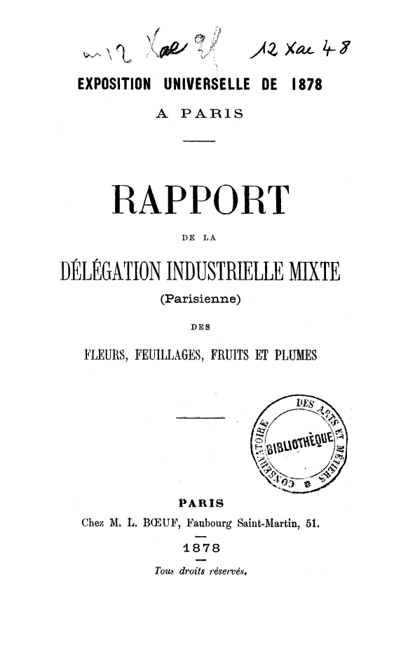 Page de titre du 12XAE48