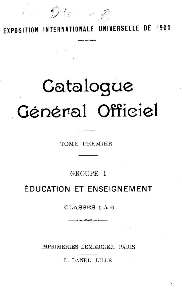 Page de titre du 12XAE54.1