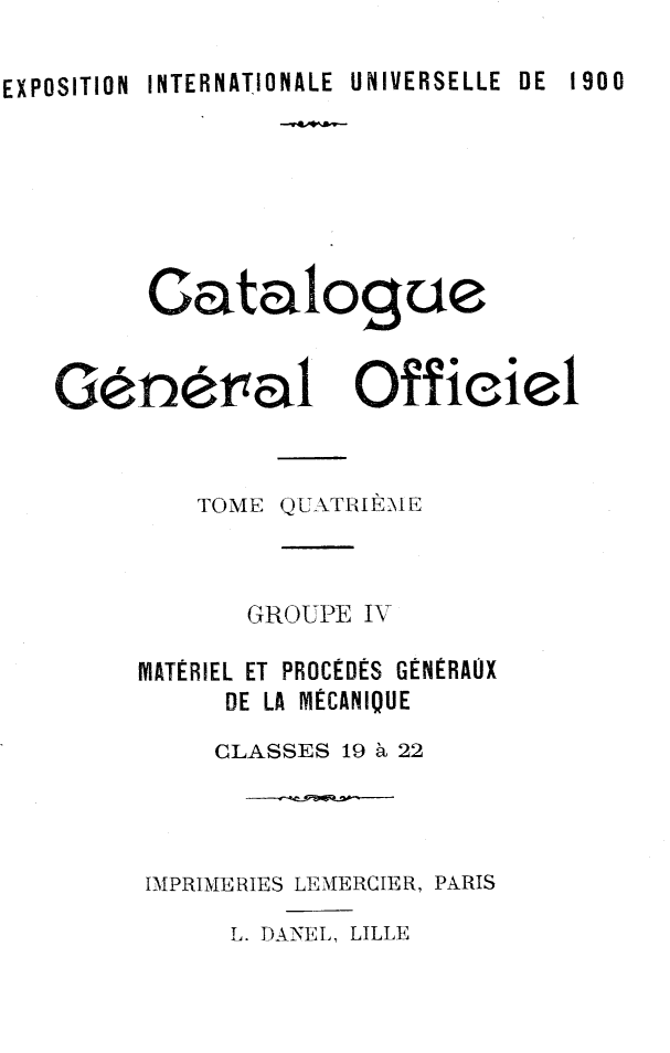 Page de titre du 12XAE54.4