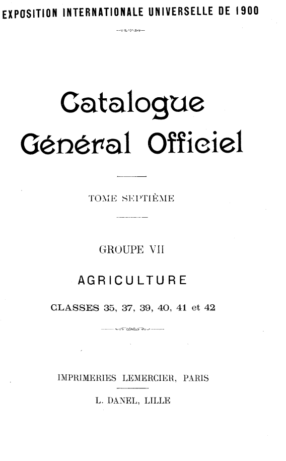 Page de titre du 12XAE54.7