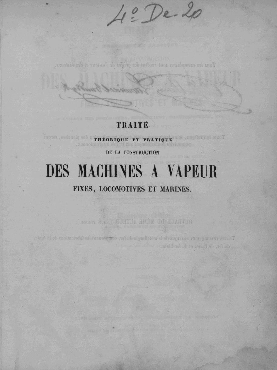 Page de titre du 4DE20.1-1