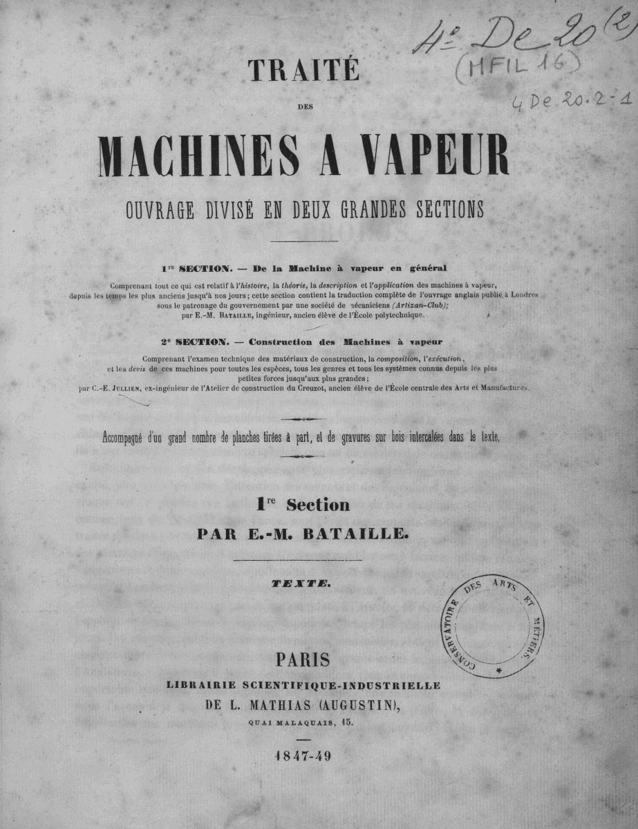 Page de titre du 4DE20.2-1