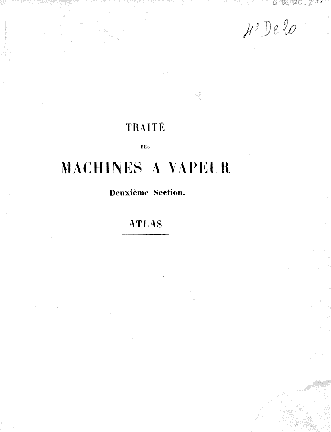 Page de titre du 4DE20.2-4