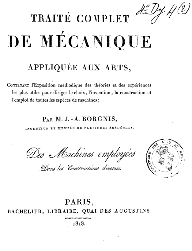 Page de titre du 4DY4.3