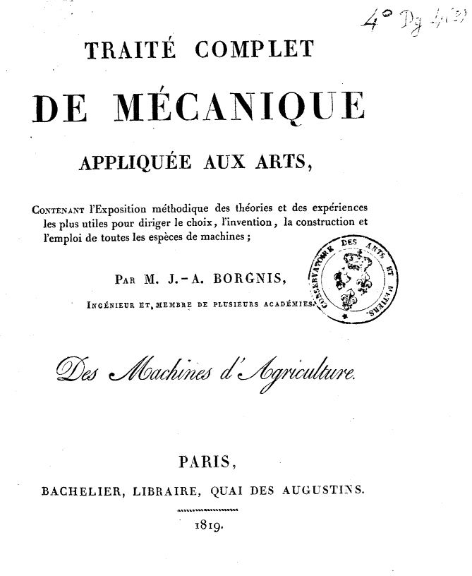 Page de titre du 4DY4.5