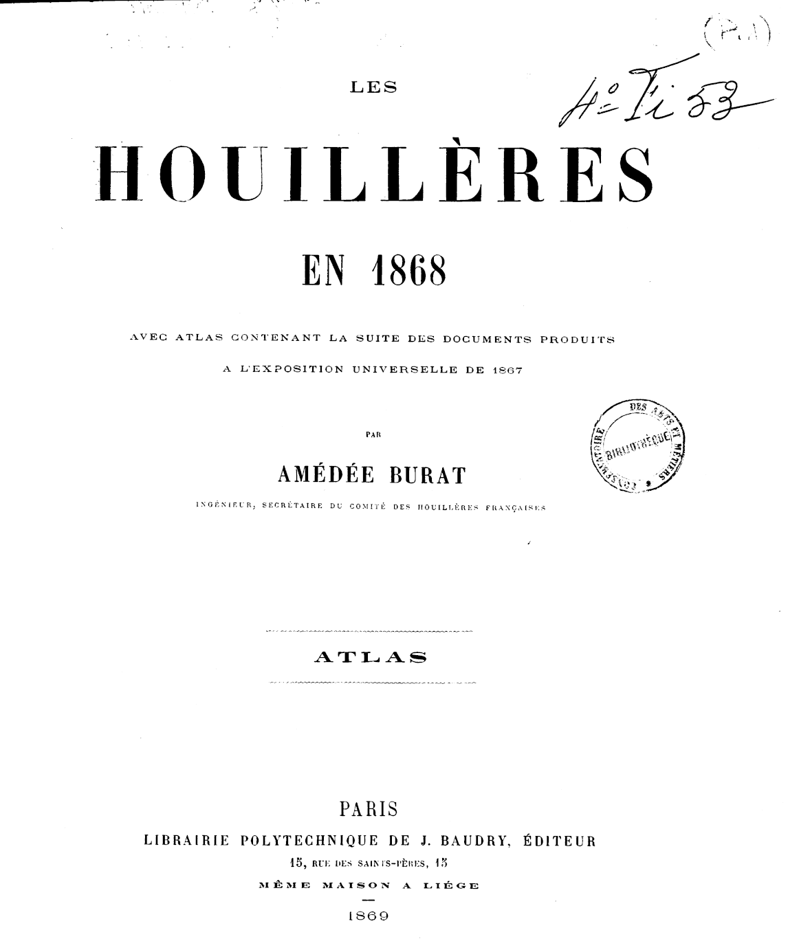 Page de titre du 4FI53.1