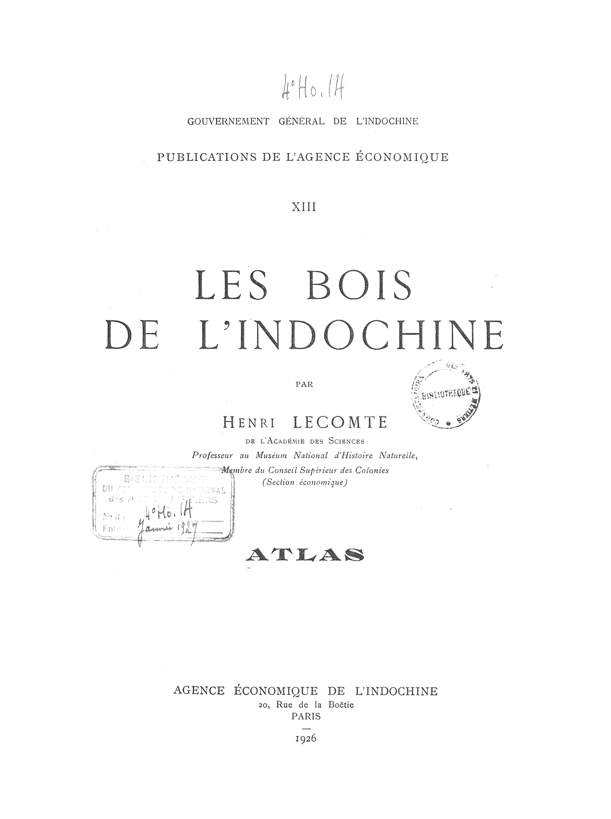 Page de titre du 4HO14.2