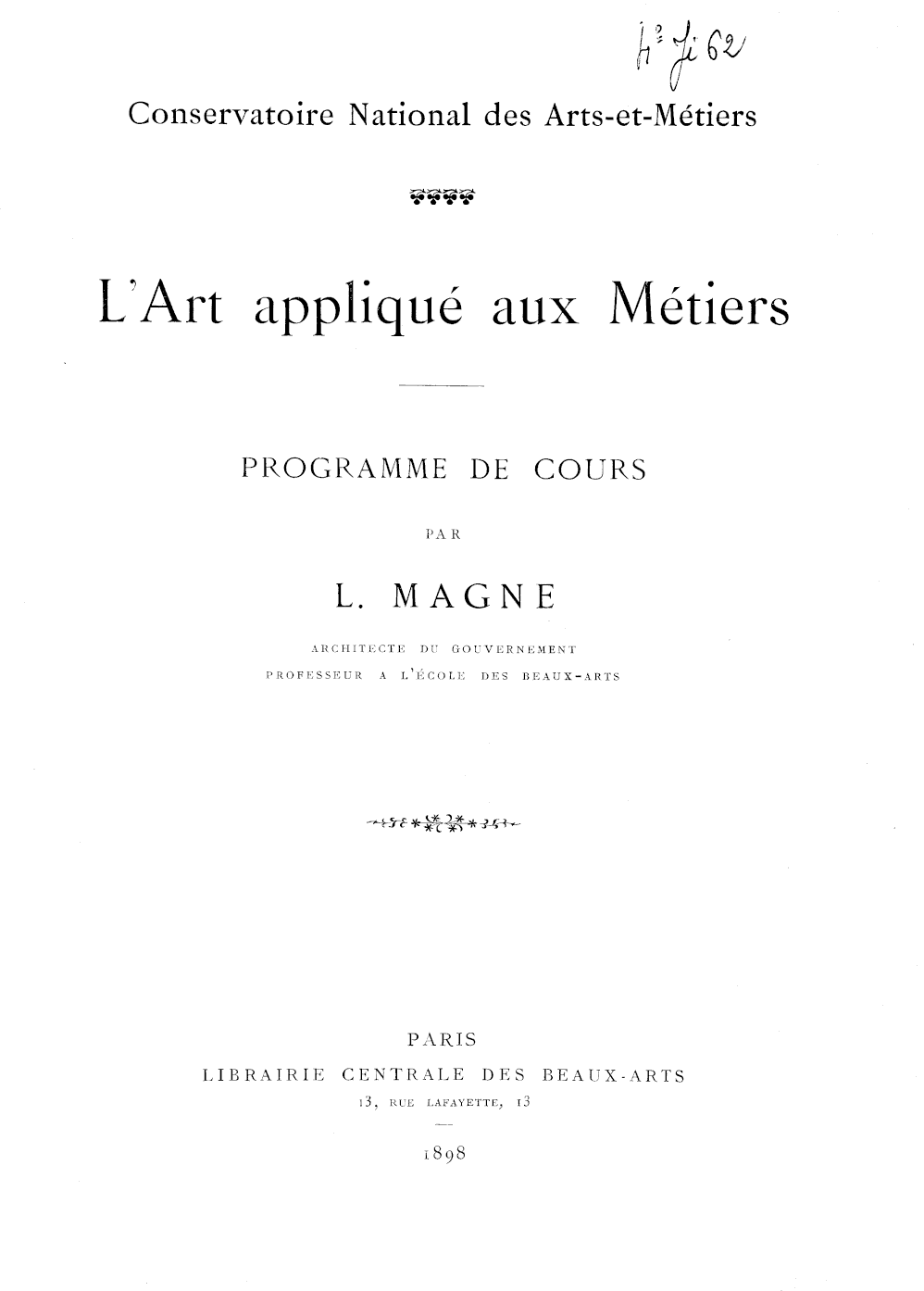 Page de titre du 4JI62