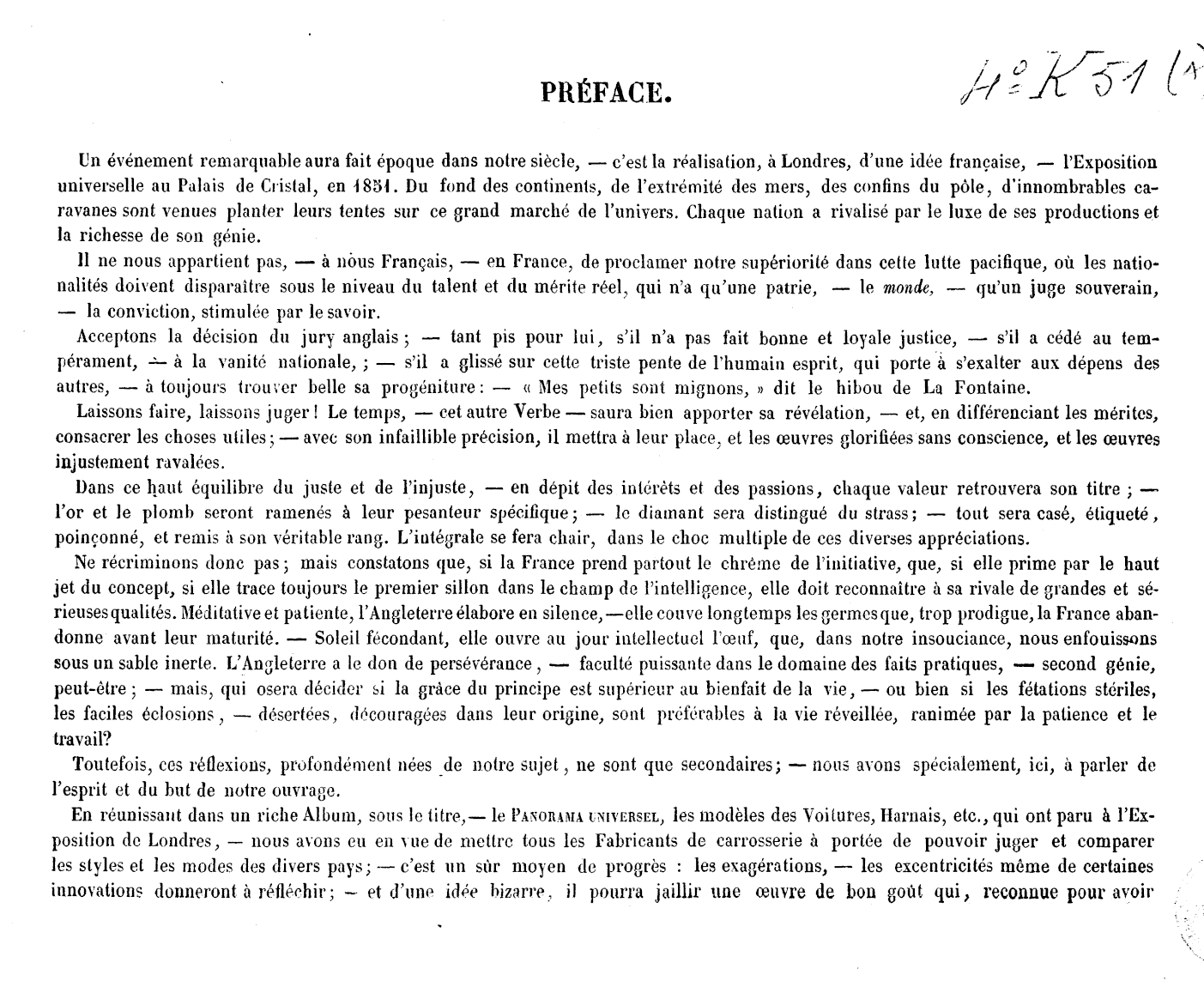 Page de titre du 4K51