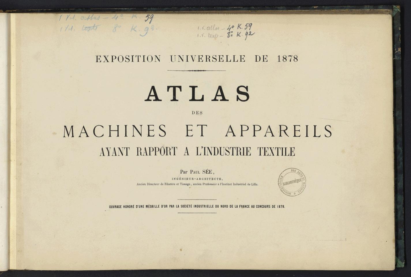 Page de titre du 4K59