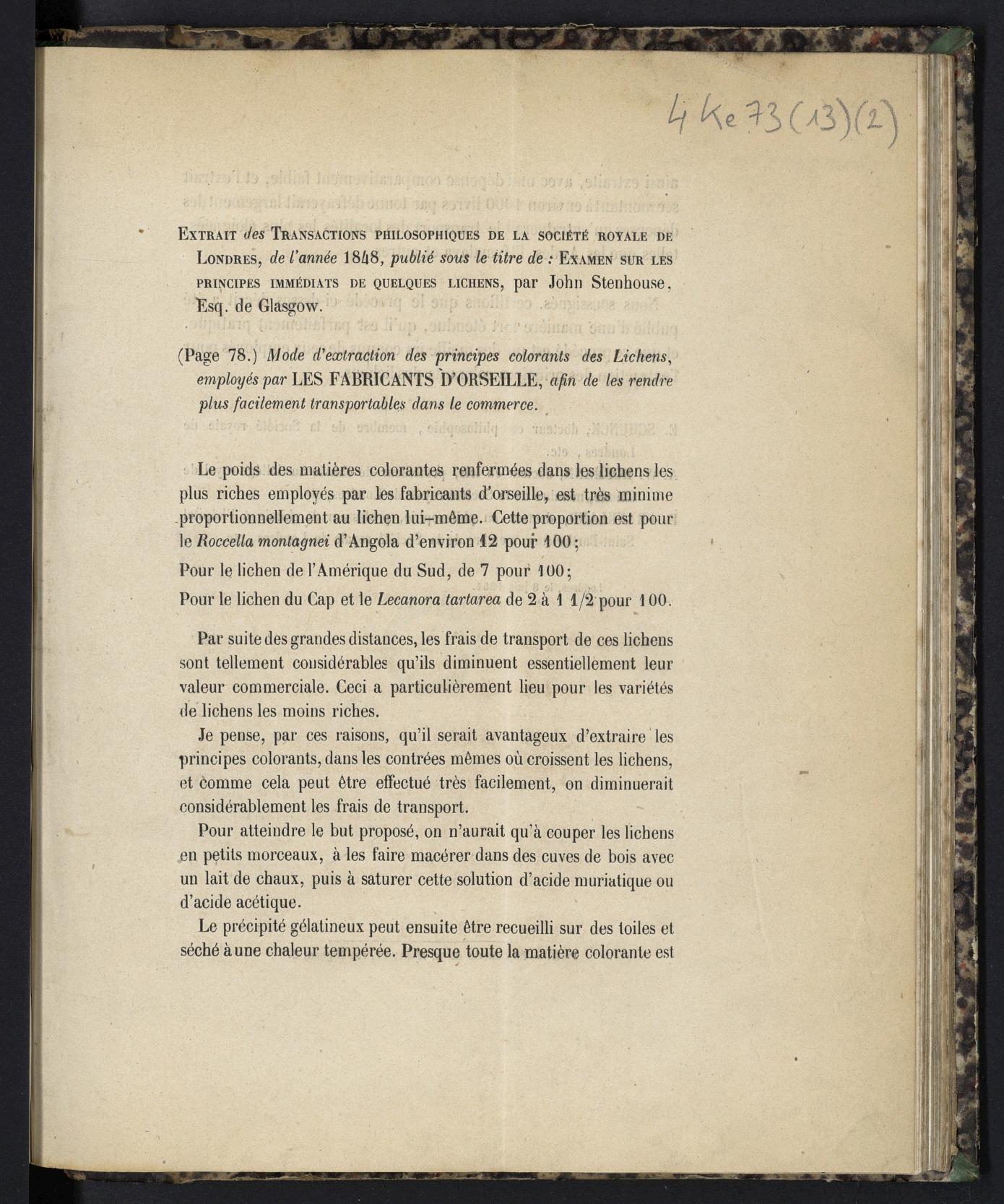 Page de titre du 4KE73.13.2