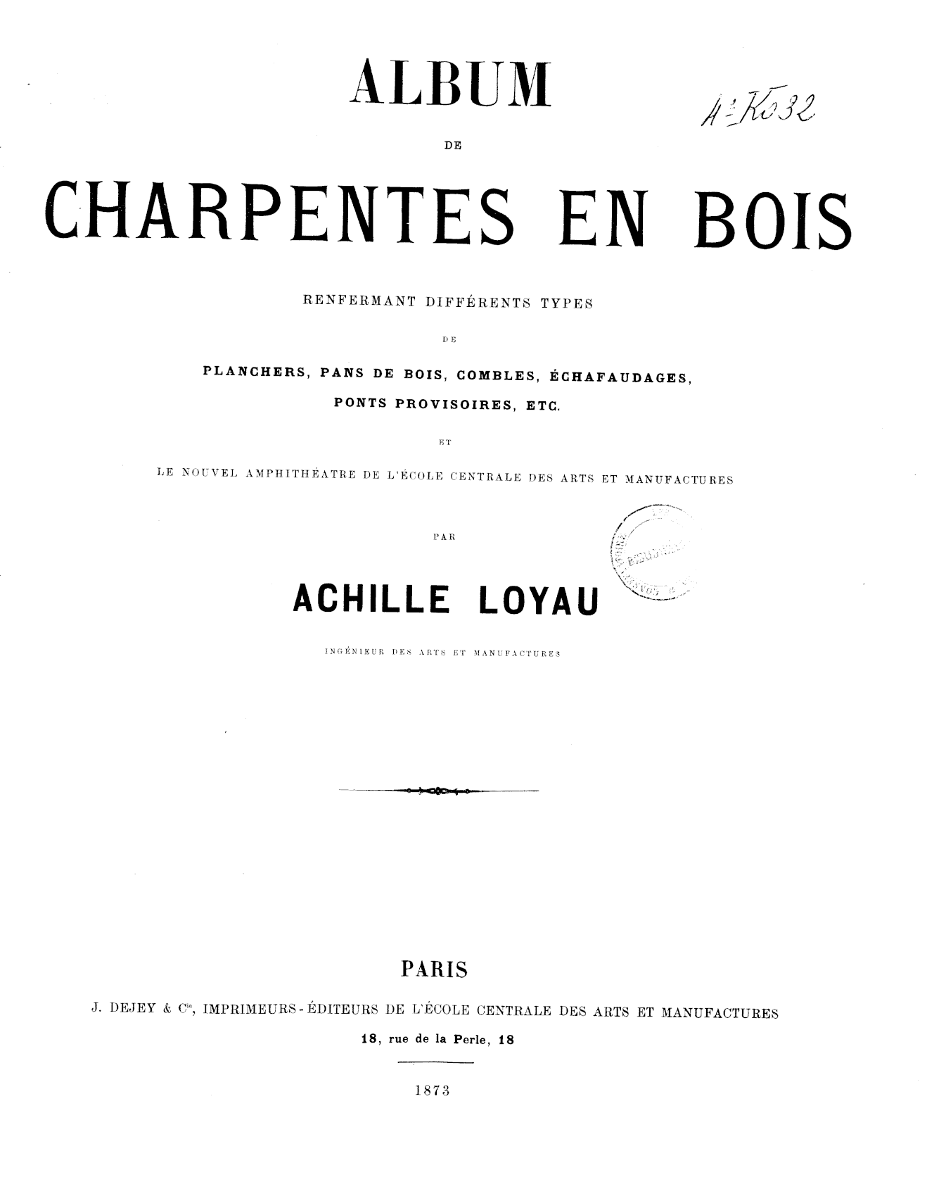 Page de titre du 4KO32