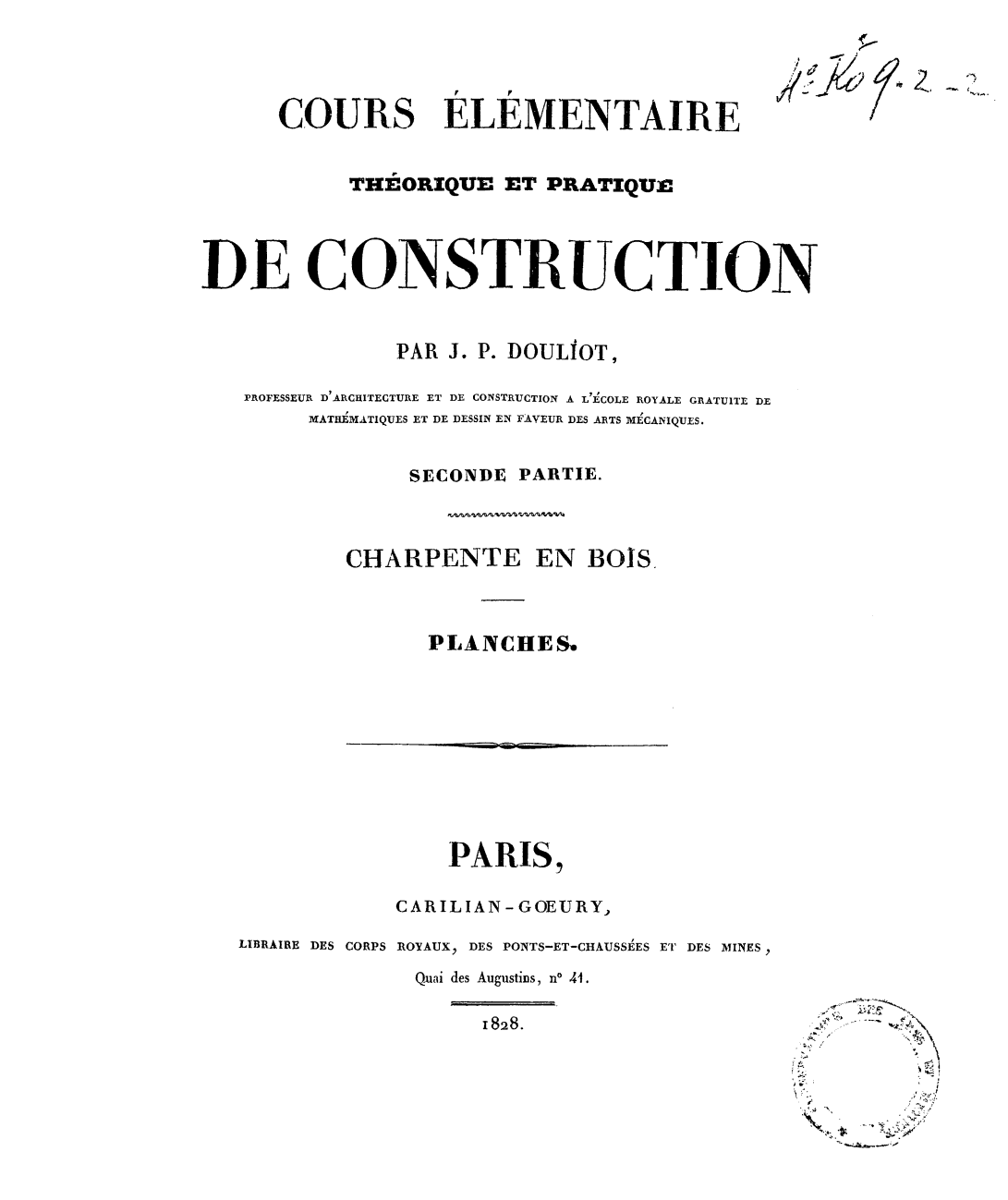 Page de titre du 4KO9.2-2