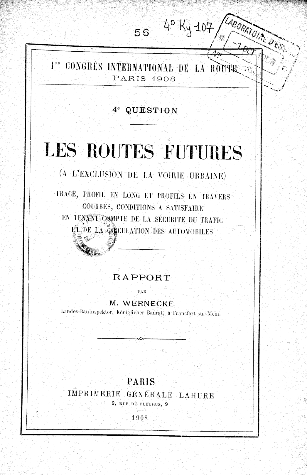 Page de titre du 4KY107.23