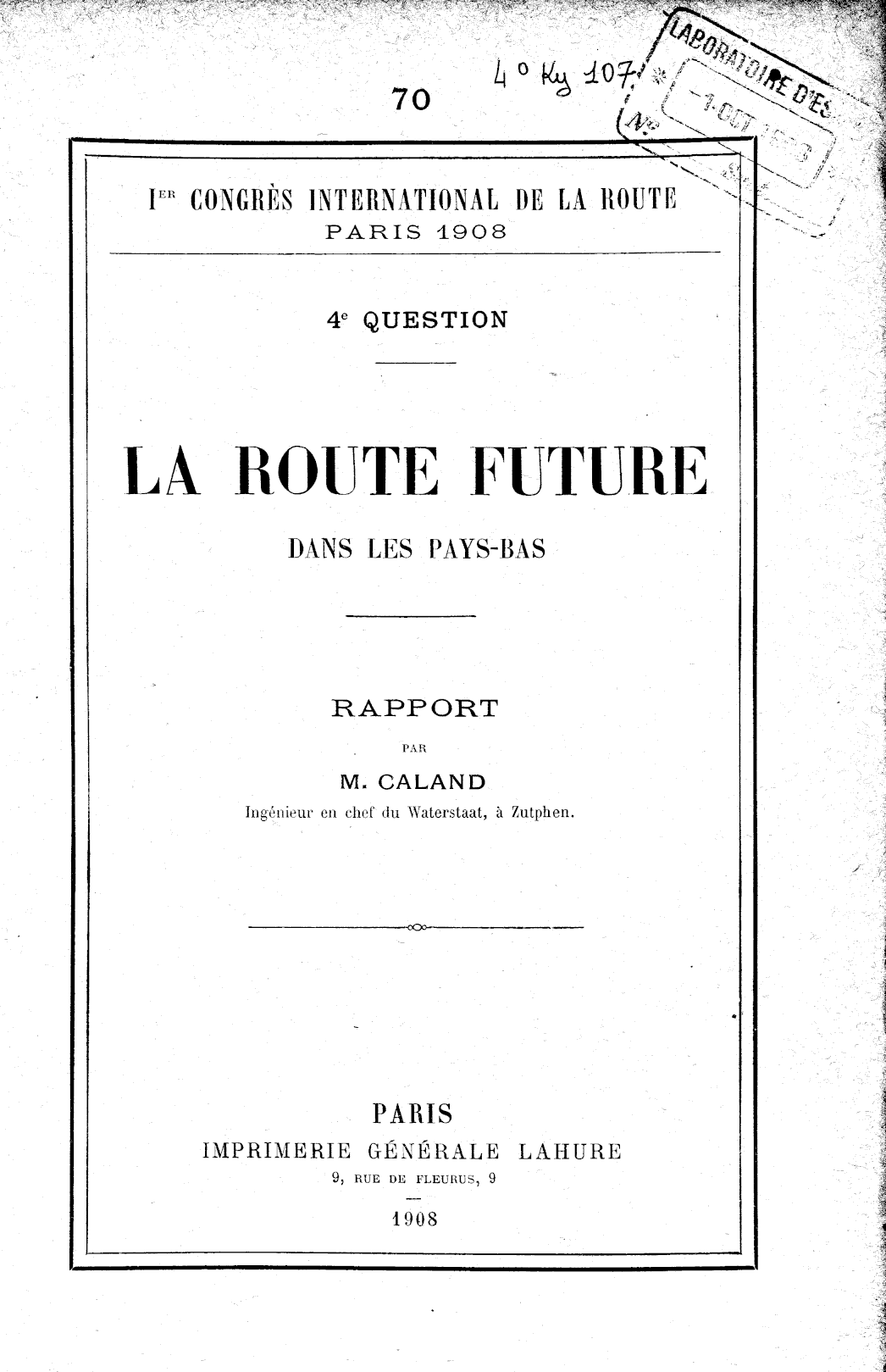 Page de titre du 4KY107.37