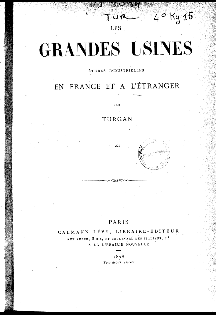 Page de titre du 4KY15.11