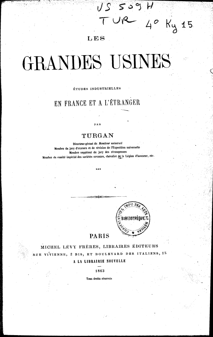 Page de titre du 4KY15.3