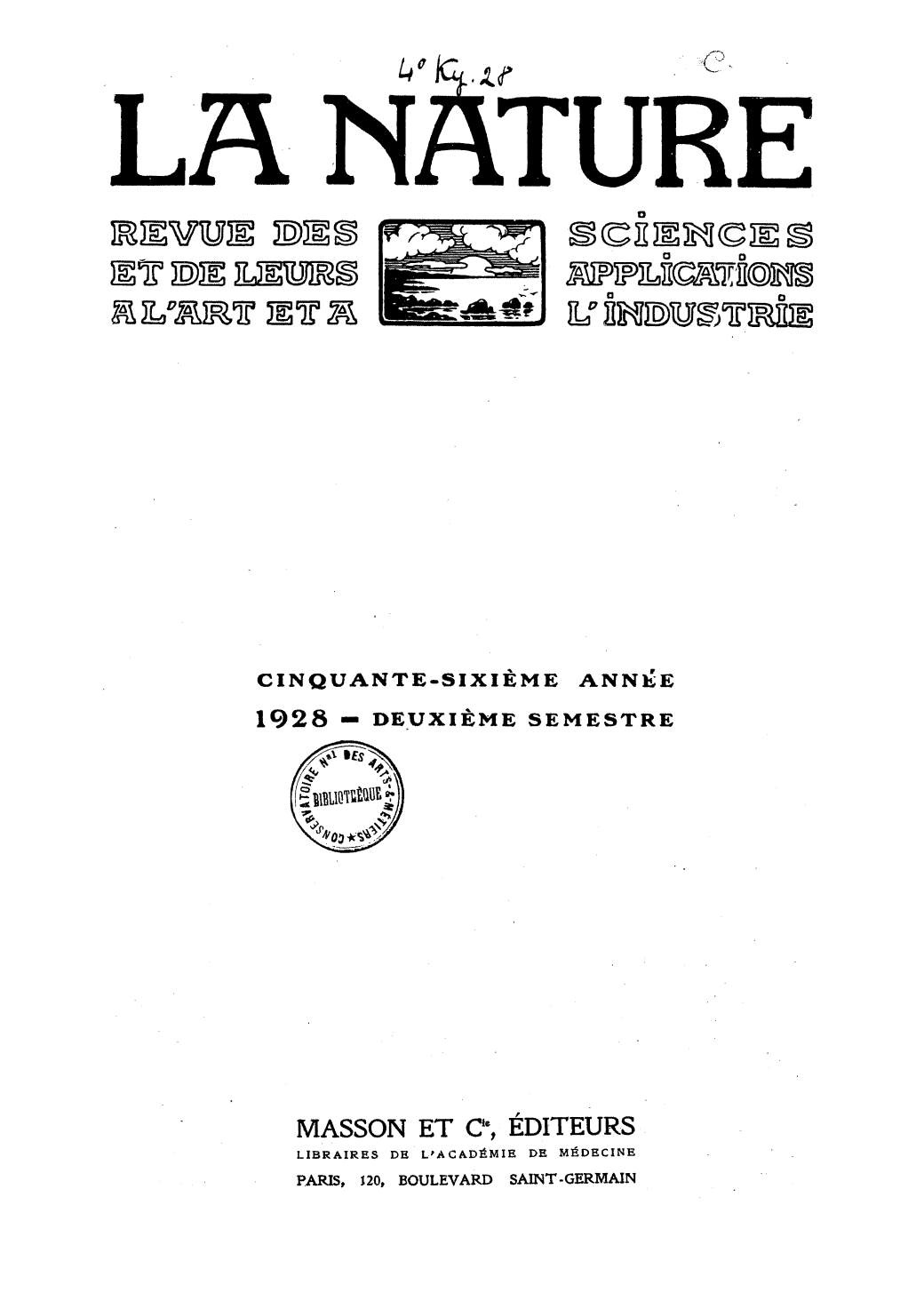 Page de titre du 4KY28.115