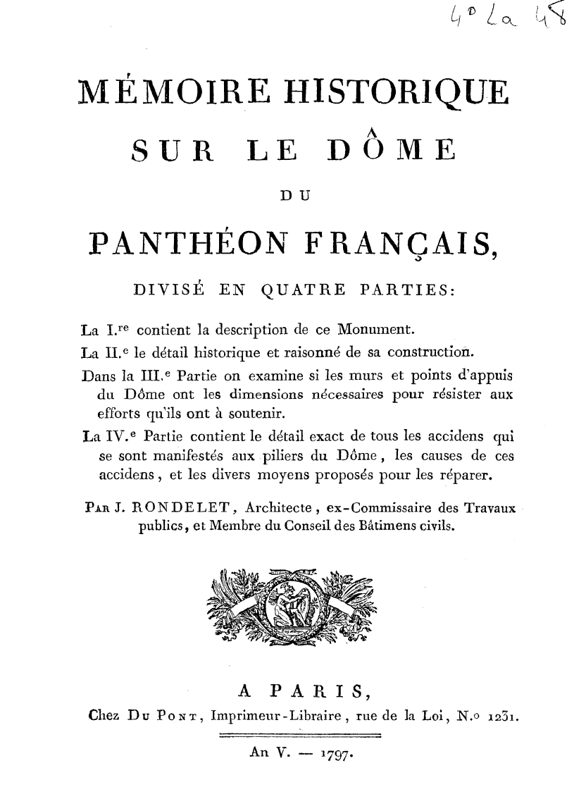 Page de titre du 4LA48