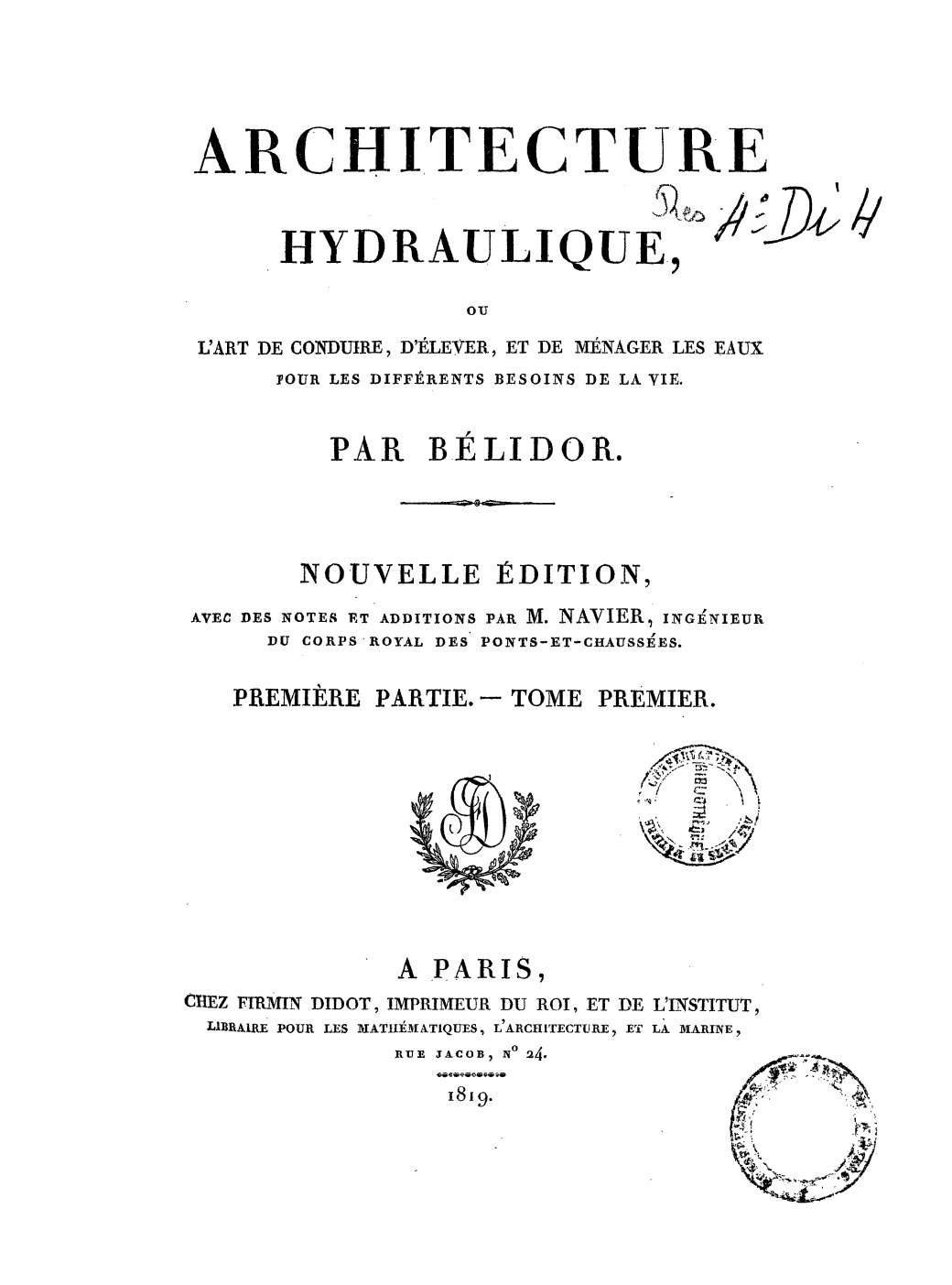 Page de titre du 4RESDI4