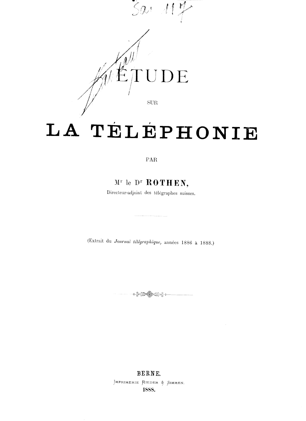 Page de titre du 4SAR117