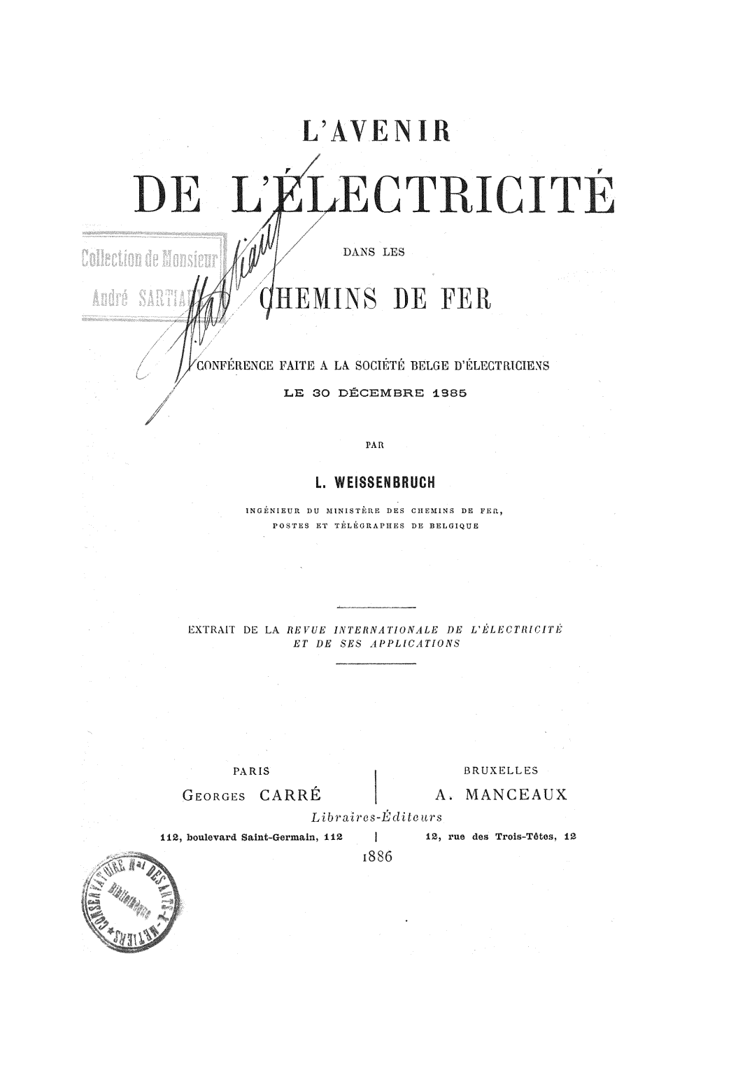 Page de titre du 4SAR129