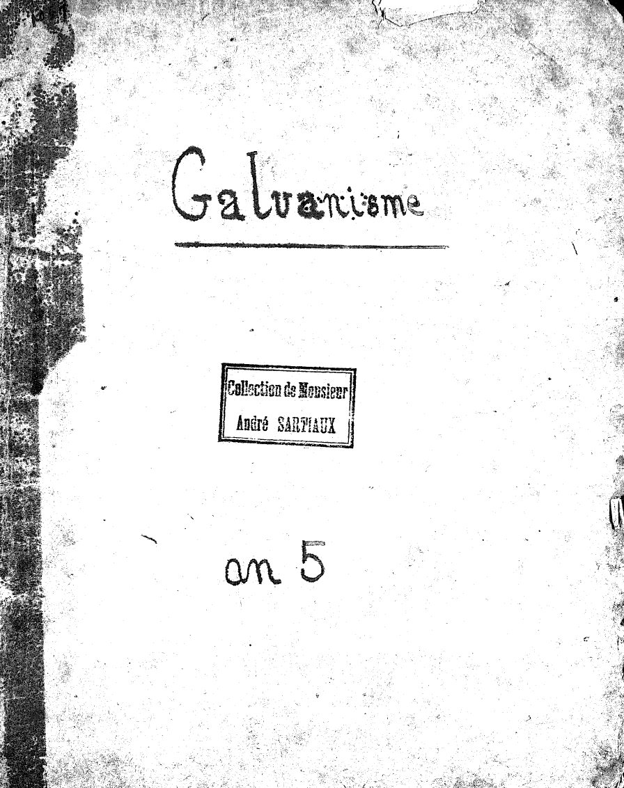 Page de titre du 4SAR15