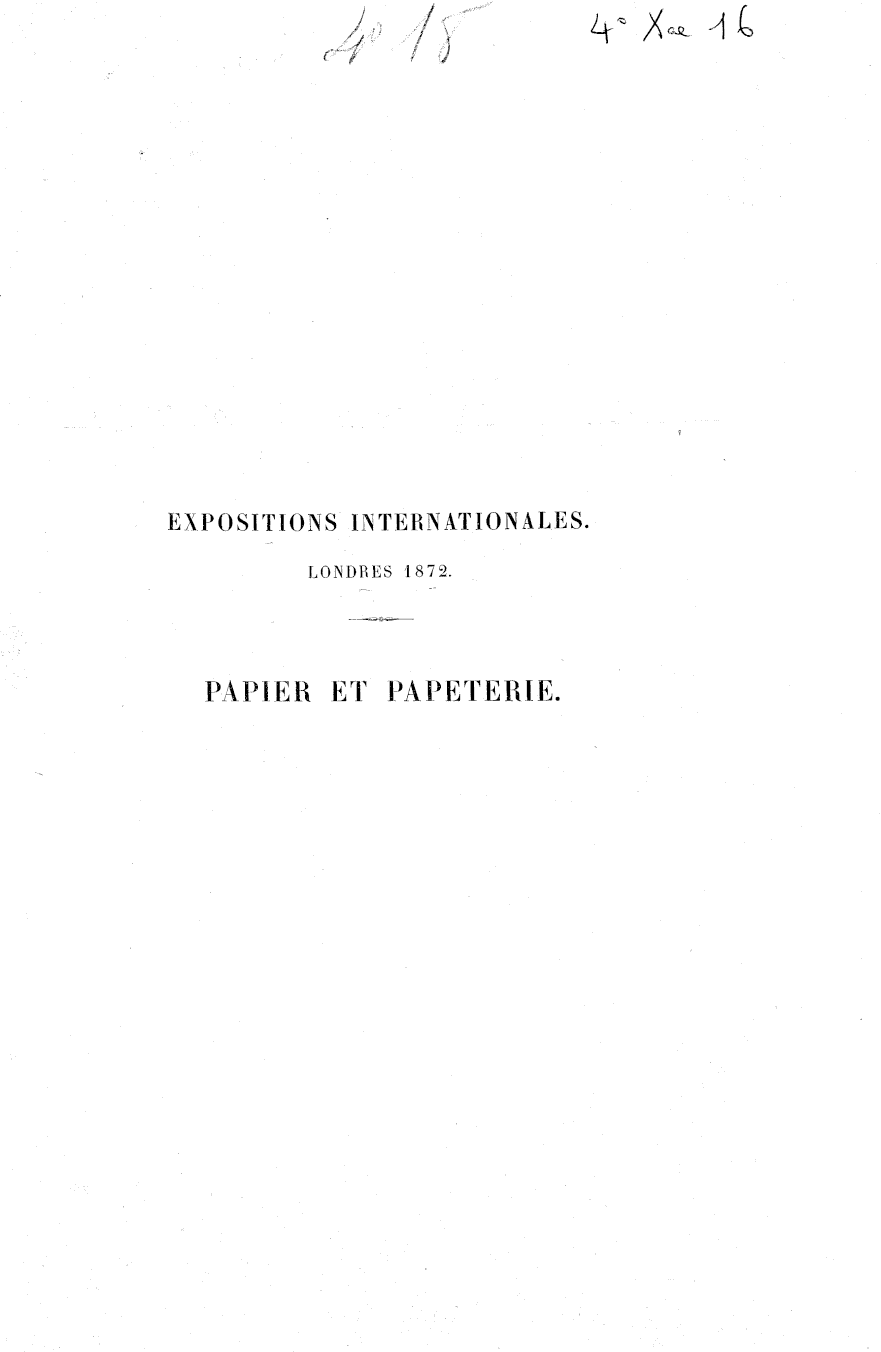 Page de titre du 4XAE16