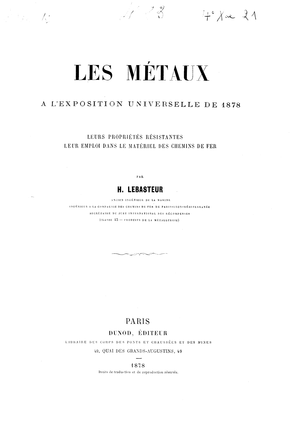 Page de titre du 4XAE21