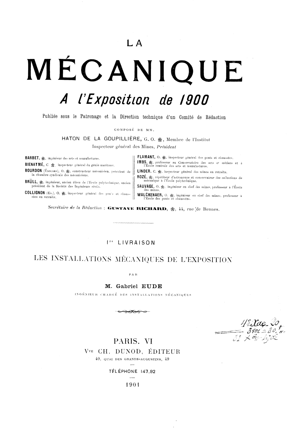 Page de titre du 4XAE67.1